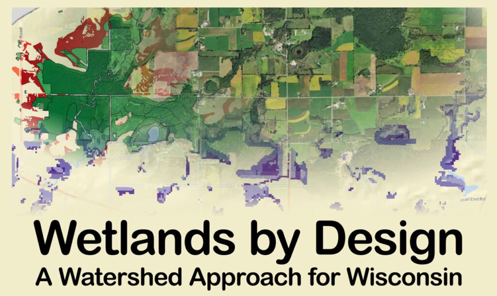 Image of a map showcasing the new Wetlands By Design program.