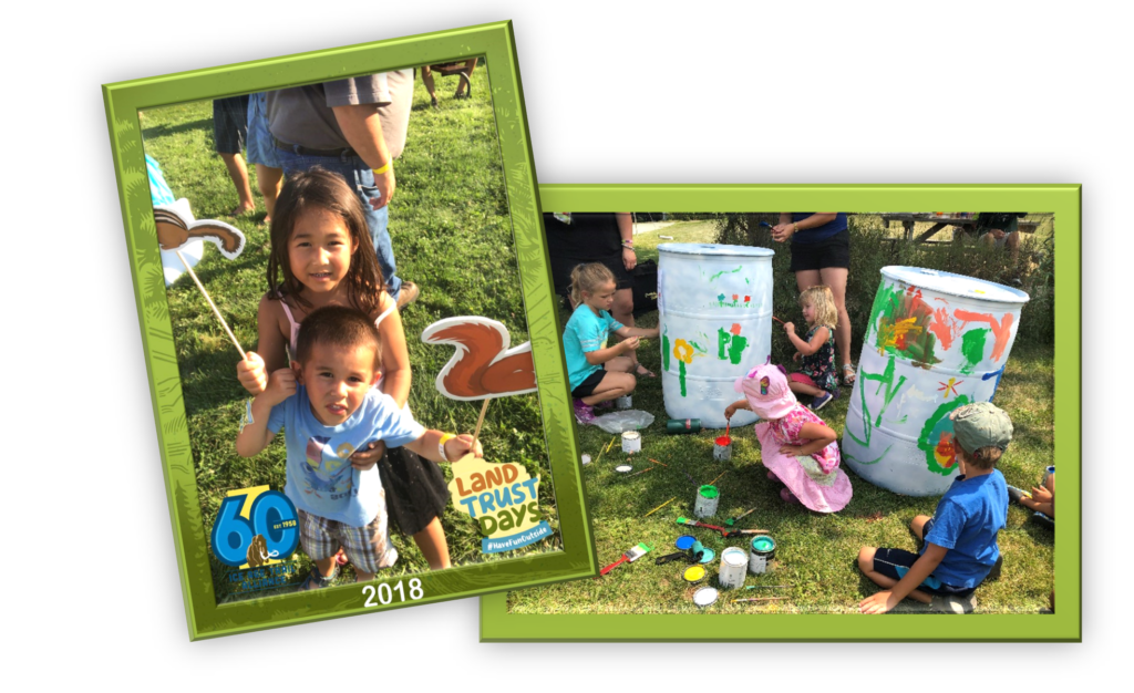 Photo collage of children enjoying outdoor activities.